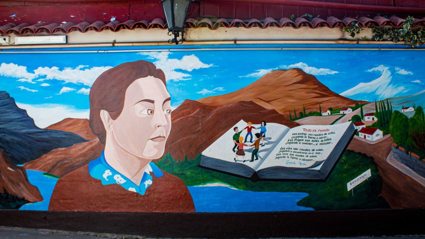 Mural Gabriela Mistral